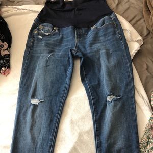 gap maternity skinny jeans
